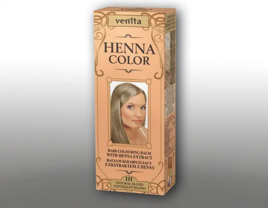Plaukų dažai Venita Venita Ziołowe Balsamy Henna Color 111 blond 75ml