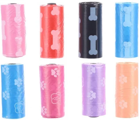 Priedas FLAMINGO Ekskrementu savākšanas maisiņi "BONES-PAWS" N1x15 517567