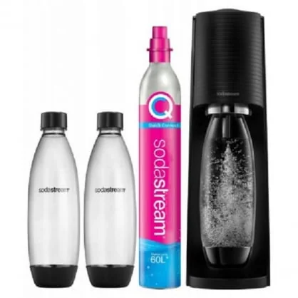 Prietaisas SodaStream Sodastream Terra saturator + 2 bottles + gas Black