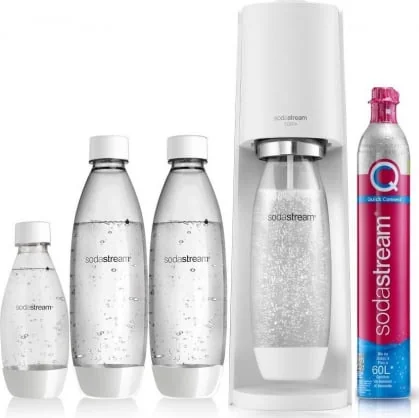 Prietaisas SodaStream Sodastream Terra saturator + 3 bottles + gas White