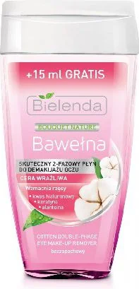 Produktas Bielenda Bielenda Bio* Plantacja Bawełna Płyn do demakijażu oczu 2-fazowy 125ml