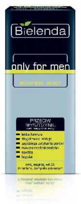 Produktas Bielenda Bielenda only for men SUPER MAT moisturizing gel against shine s