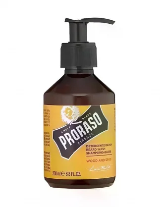 Produktas PRORASO Wood & Spice Beard Wash M 200ml