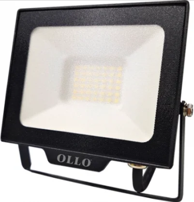 Prožektorius OLLO LED vandeniui atsparus lauko prožektorius 20W, 2000Lm, 4000K, IP65