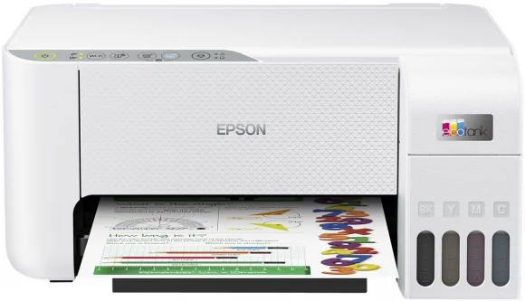 Rašalinis daugiafunkcinis spausdintuvas Epson EcoTank L3276 White
