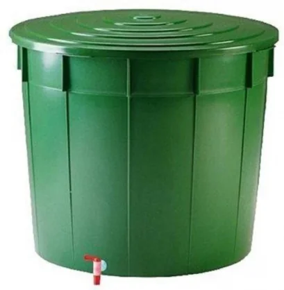 Rezervuaras Stefanplast Water barrel 500L Ø100x82cm Green