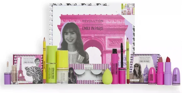 Rinkinys Makeup Revolution London Emily In Paris 12 Jours De Paris Advent Calendar
