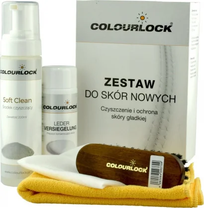 Salono priežiūros priemonė Colourlock Colourlock Colourlock zestaw do czyszczenia skóry Soft uniwersalny