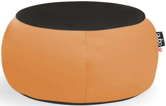 Sėdmaišis Qubo Just Table 50 Papaya SOFT FIT