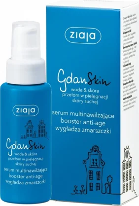 Serumas Ziaja Ziaja Face Serum GdanSkin Booster Anti-Age moisturizing 50ml