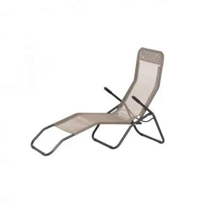 Šezlongas 4Living Swing Chair Siesta grey 265497