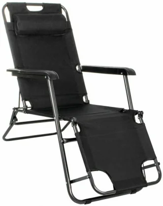 Šezlongas Springos GC0060 Black