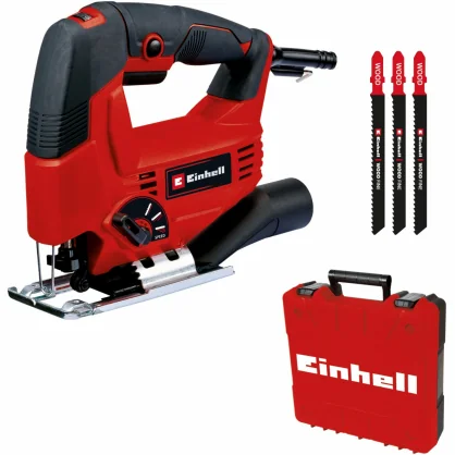 Siaurapjūklis Einhell Einhell jigsaw TC-JS 80/ 1 kit (red/ black, 550 watts, incl. case & acce