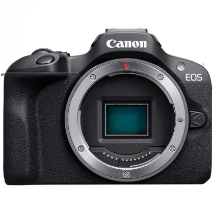 Sisteminis fotoaparatas Canon EOS-R100 + RF-S 18-150mm F3.5-6.3 IS STM+Mount Adapter EF-EOS R Black