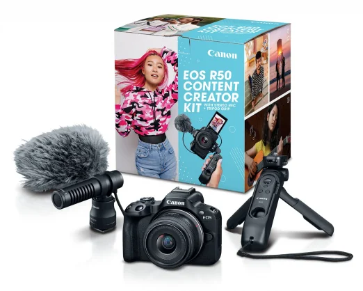 Sisteminis fotoaparatas Canon EOS-R50 V RF-S 14-30mm Creator Kit