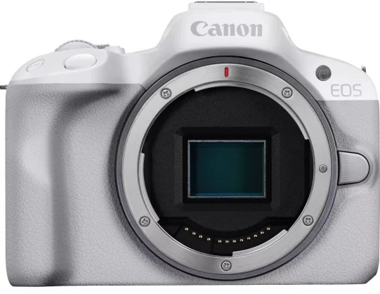 Sisteminis fotoaparatas Canon EOS-R50 WH + RF-S 18-45mm F4.5-6.3 IS STM (SIP)