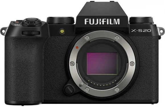 Sisteminis fotoaparatas Fujifilm X-S20 korpusas