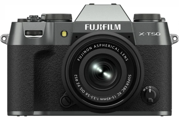 Sisteminis fotoaparatas Fujifilm X-T50 + XC 15-45mm F3.5-5.6 OIS Charcoal Silver