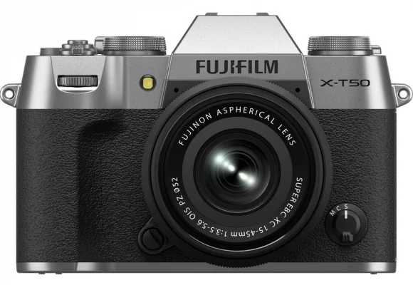Sisteminis fotoaparatas Fujifilm X-T50 + XC 15-45mm F3.5-5.6 Silver