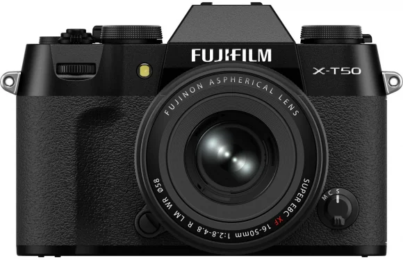 Sisteminis fotoaparatas Fujifilm X-T50 + XF 16-50mm F2.8-4.8 R LM WR Black