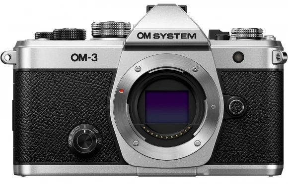 Sisteminis fotoaparatas OM Digital Solutions OM-3 Black/ Silver
