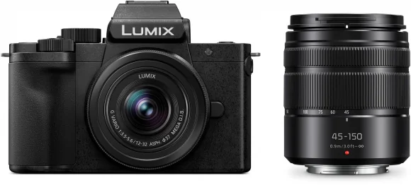 Sisteminis fotoaparatas Panasonic Lumix G100DW (G100D + FS12032 + FS35100) DC-G100DWEGK