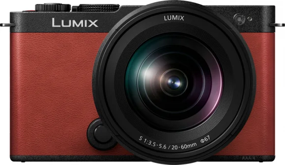 Sisteminis fotoaparatas Panasonic Lumix S9 Crimson Red + 20-60 F/ 3.5-5.6