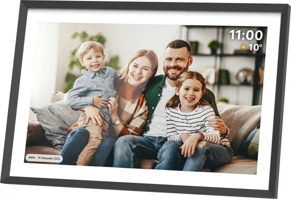 Skaitmeniniai rėmelis Kruger & Matz Frameo WiFi Black