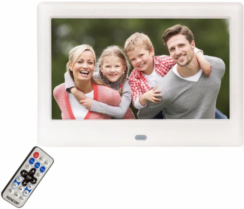 Skaitmeniniai rėmelis Sencor SDF 782WH White