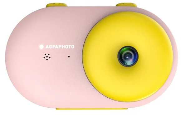 Skaitmeninis fotoaparatas Agfaphoto Realikids atsparus vandeniui rožinis