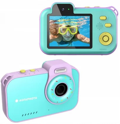 Skaitmeninis fotoaparatas Agfaphoto Realikids Cam Waterproof 2 Mint