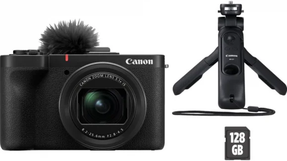 Skaitmeninis fotoaparatas Canon PowerShot V1 Premium Vlogger Kit Black
