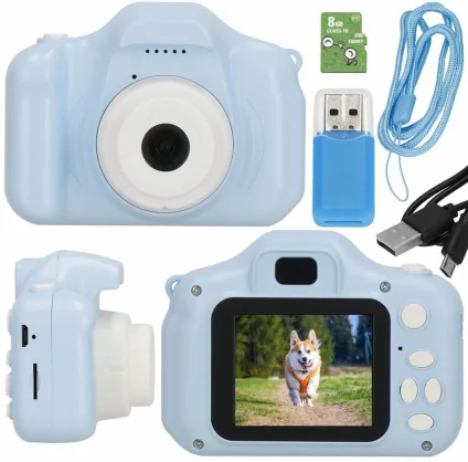 Skaitmeninis fotoaparatas Dollsnkings KINDERKAMERA 2.0 Blue