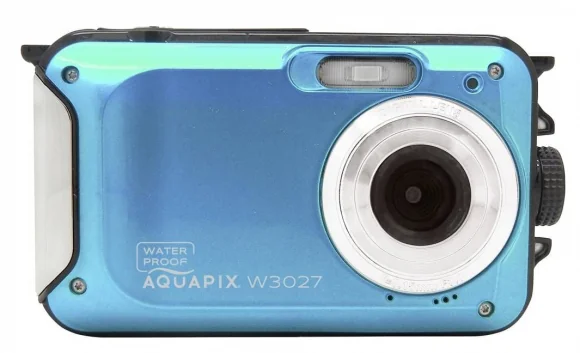 Skaitmeninis fotoaparatas Easypix Aquapix W3027 Wave Ice Blue