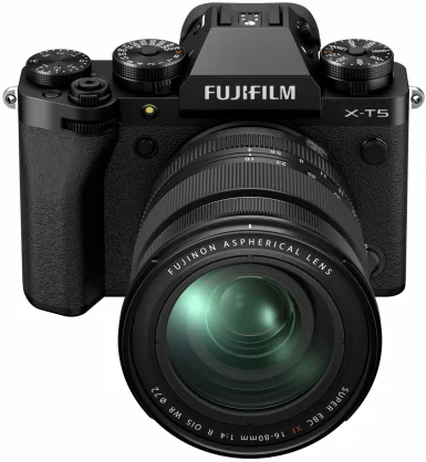 Skaitmeninis fotoaparatas Fujifilm X-T5 + XF 16-80mm F4 R OIS WR juodas