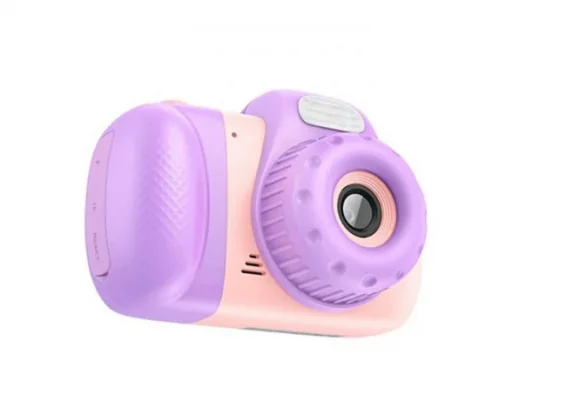 Skaitmeninis fotoaparatas Hoco Digital kids camera DV201 pink