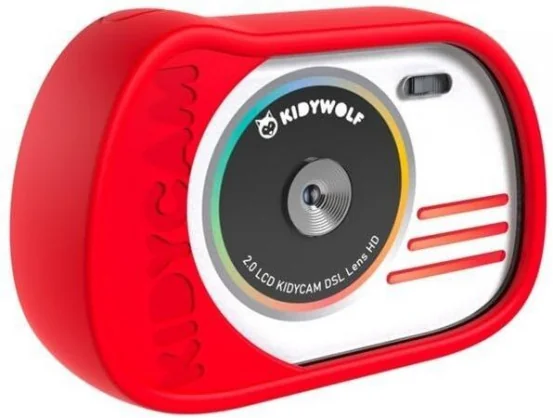 Skaitmeninis fotoaparatas Kidywolf KIDYCAM Red