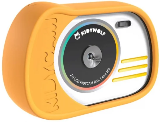Skaitmeninis fotoaparatas Kidywolf KIDYCAM Yellow