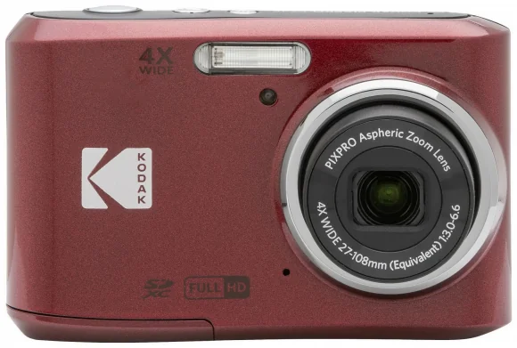 Skaitmeninis fotoaparatas Kodak FZ45 raudonas