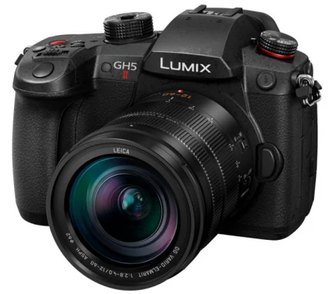 Skaitmeninis fotoaparatas Panasonic Lumix GH5 II + Leica 12-60mm Black