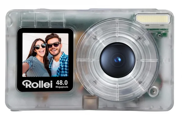 Skaitmeninis fotoaparatas Rollei Compactline Pocket Transparent