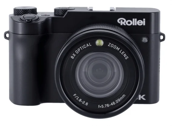 Skaitmeninis fotoaparatas Rollei Powerflex 8X Dual Lens Black