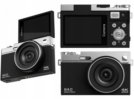Skaitmeninis fotoaparatas Xrec C77 Black/ Silver
