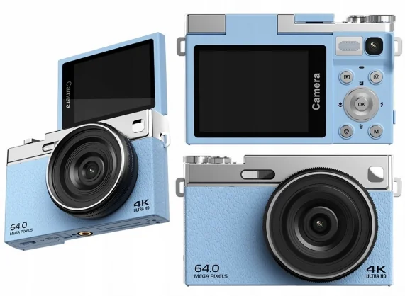 Skaitmeninis fotoaparatas Xrec C77 Blue