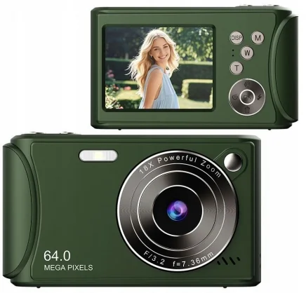 Skaitmeninis fotoaparatas Xrec Q18 Green