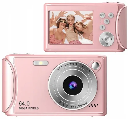 Skaitmeninis fotoaparatas Xrec Q18 Pink