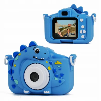 Skaitmeninis fotoaparatas Xrec X2 Dinosaur Blue