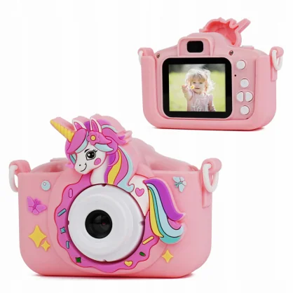 Skaitmeninis fotoaparatas Xrec X2 Unicorn Pink