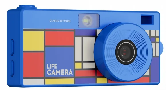 Skaitmeninis fotoaparatas Xrec X9 Retro Blue