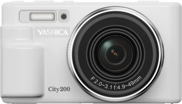 Skaitmeninis fotoaparatas Yashica City 200 White
